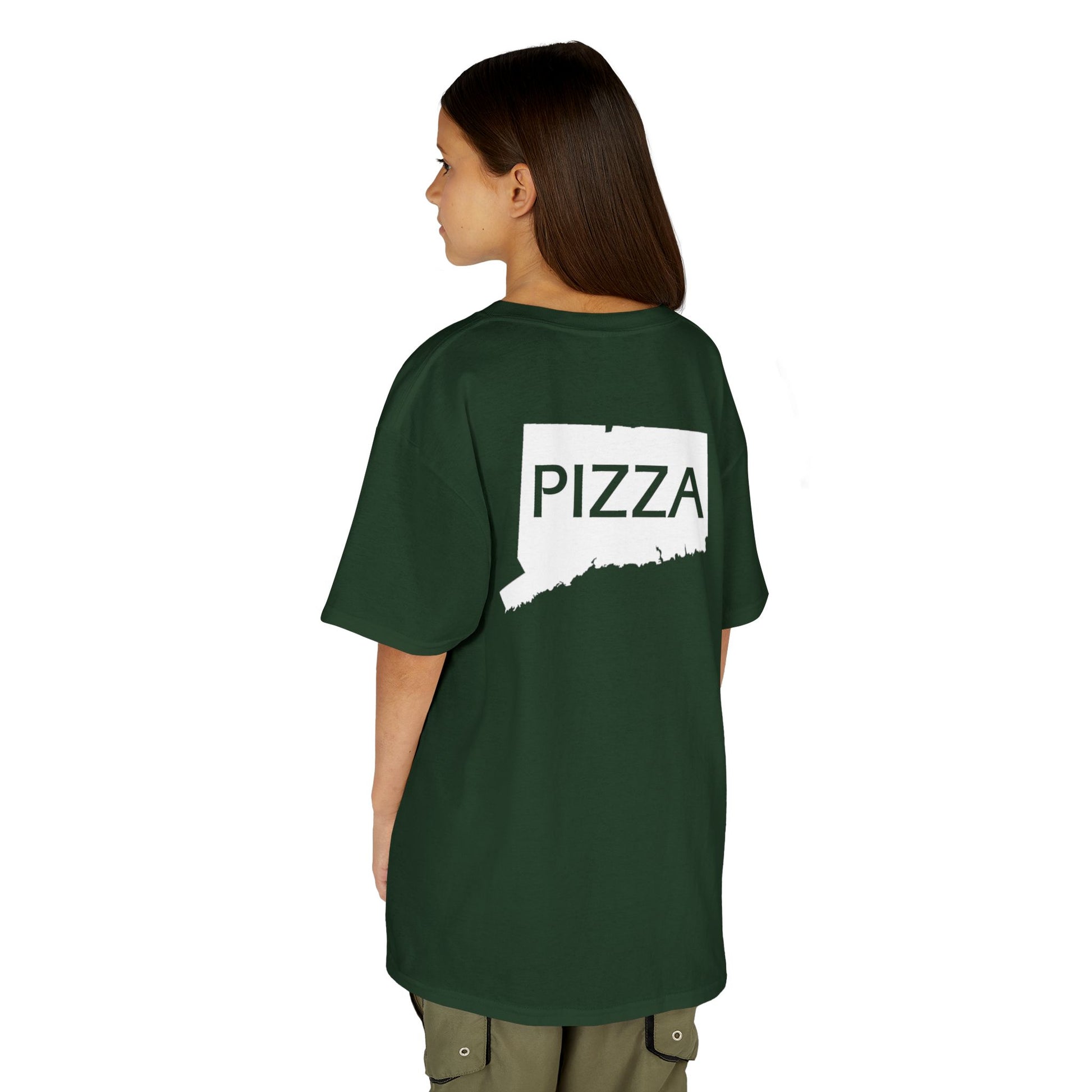 Kids Connecticut Pizza Tee