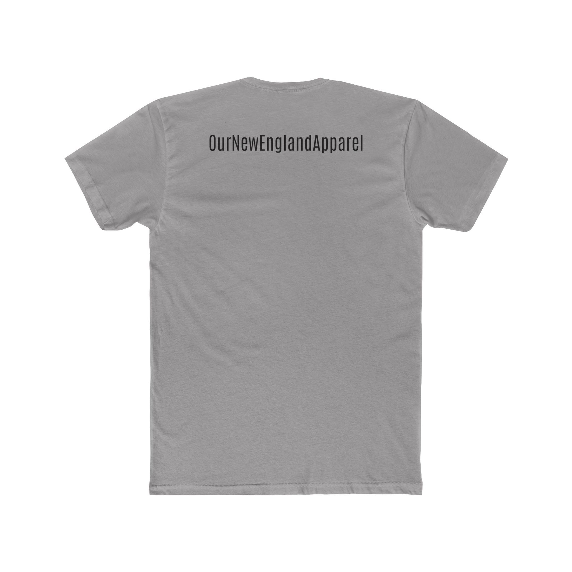 New England Apparel Unisex Tee, Cotton Crew T-Shirt, Premium Top, Classic Fit Shirt, Men Women Fashion Top