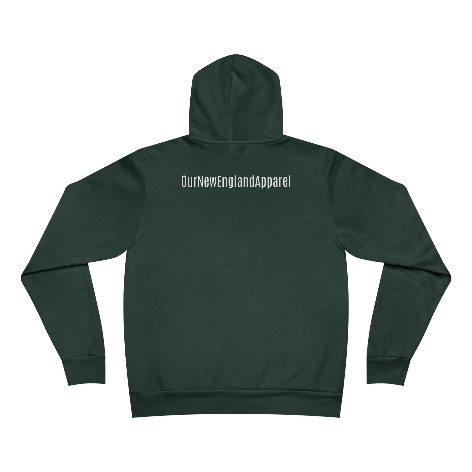 OurNewEnglandApparel Branded Premium Hoodie - Unisex Sweatshirt, Pullover Hooded Sweatshirt Jumper, Cozy Fleece Hoodie, Gender Neutral Top