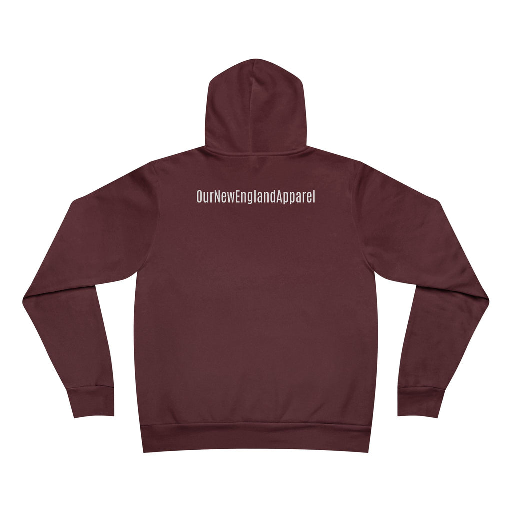 OurNewEnglandApparel Branded Premium Hoodie - Unisex Sweatshirt, Pullover Hooded Sweatshirt Jumper, Cozy Fleece Hoodie, Gender Neutral Top