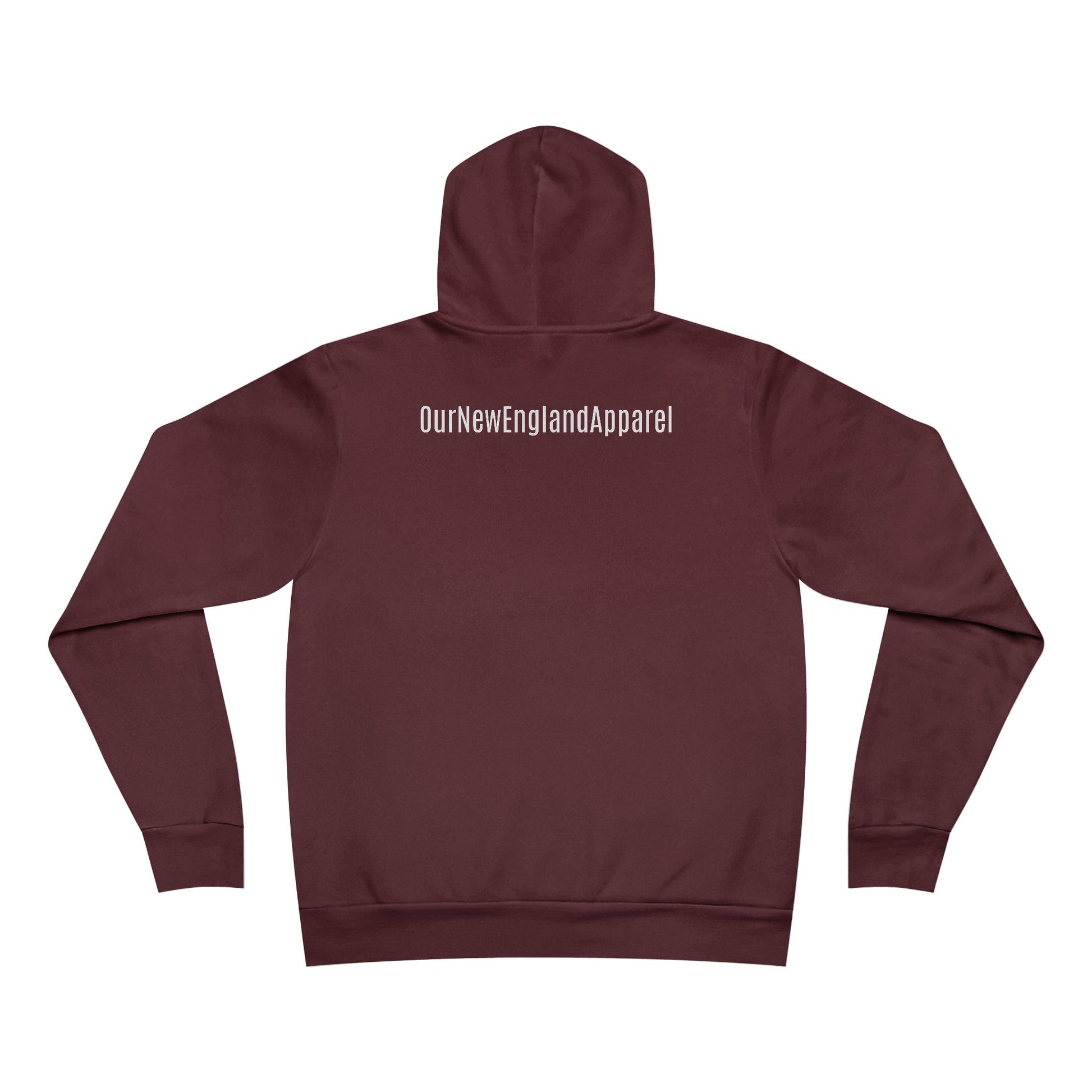 OurNewEnglandApparel Branded Premium Hoodie - Unisex Sweatshirt, Pullover Hooded Sweatshirt Jumper, Cozy Fleece Hoodie, Gender Neutral Top