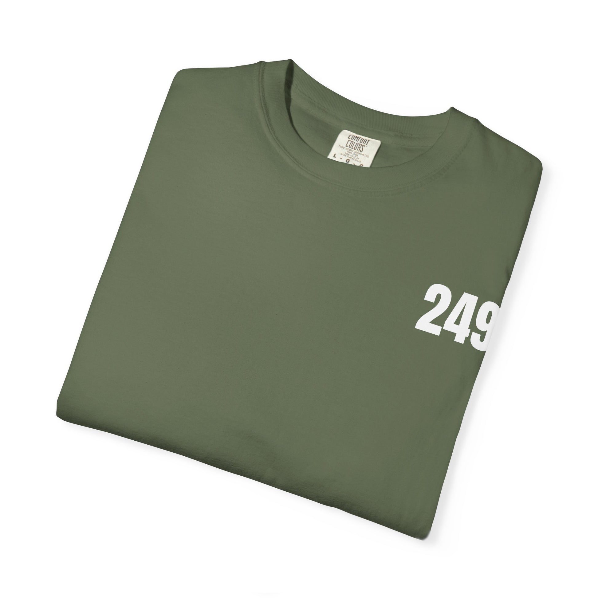 USA 249 Year Unisex Garment-Dyed T-shirt, Patriotic Tee, America Birthday Shirt, Red White Blue, Independence Day Top