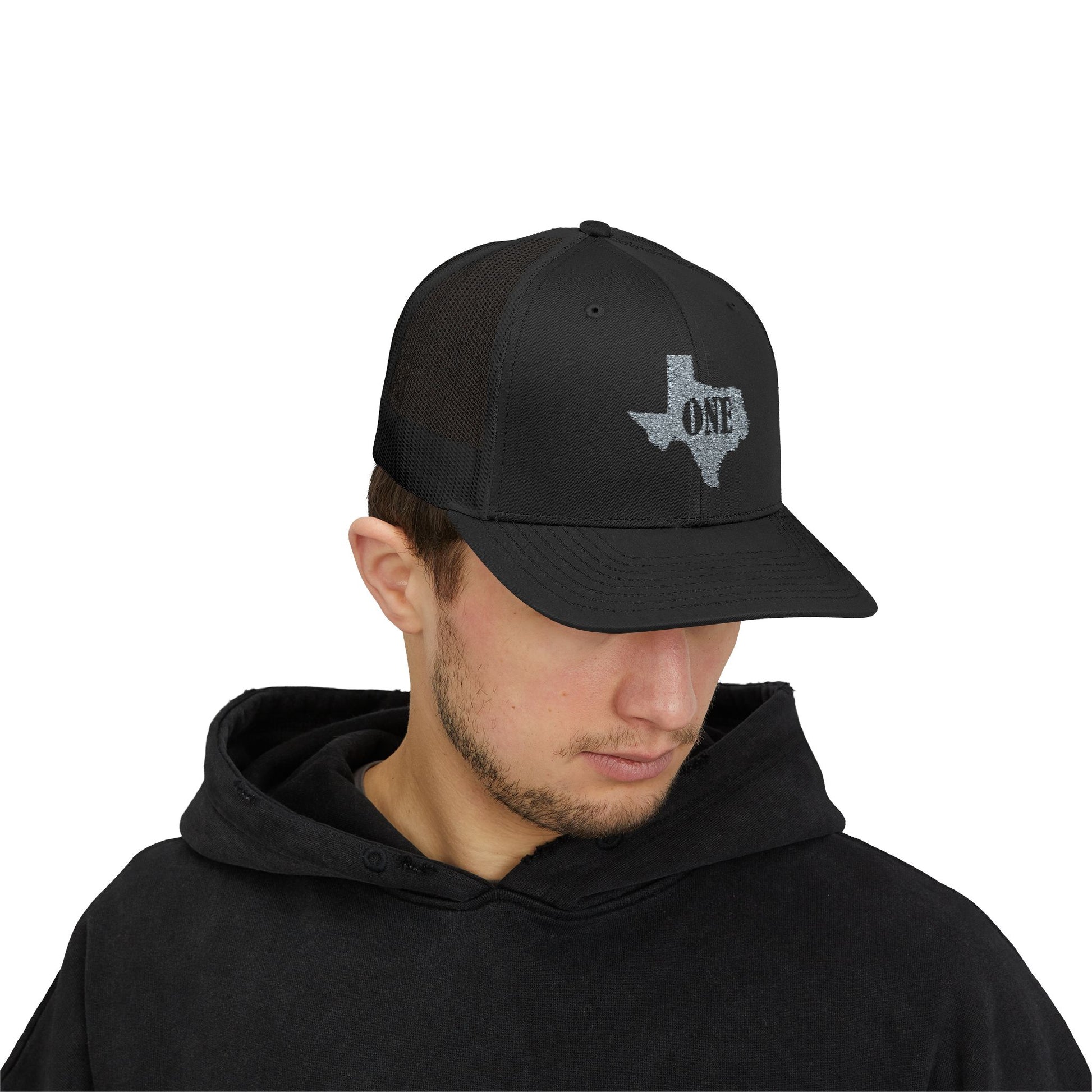 Texas ONE Snapback Trucker Cap, Texas State Hat, Texas Snapback Cap, Snapback Trucker Hat, Texas Accessories