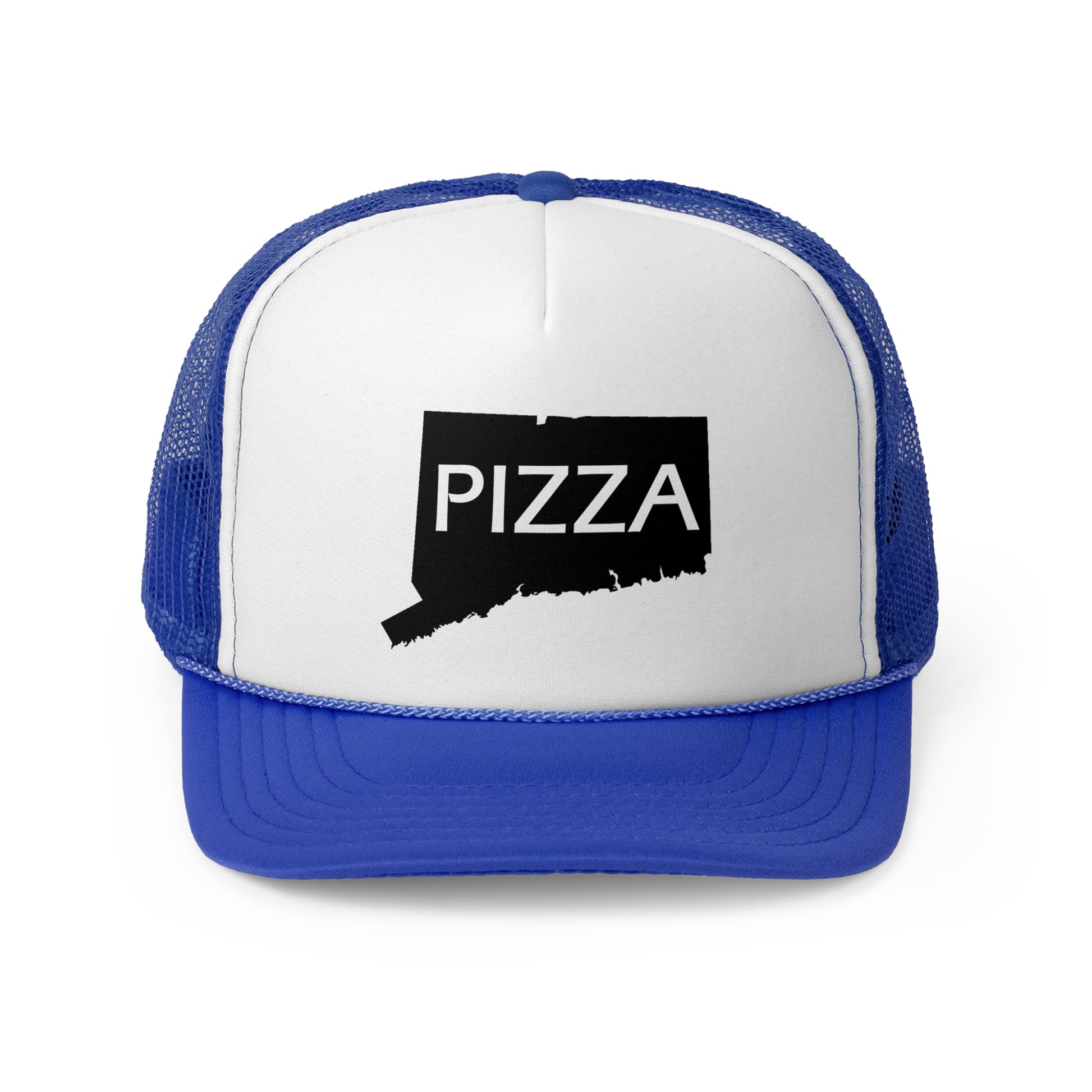 Connecticut Pizza State Trucker Caps - Pizza Lover Hat, CT Foodie Gift, Pizza Party Cap, State Pride Baseball Cap, Food Truck Accessories