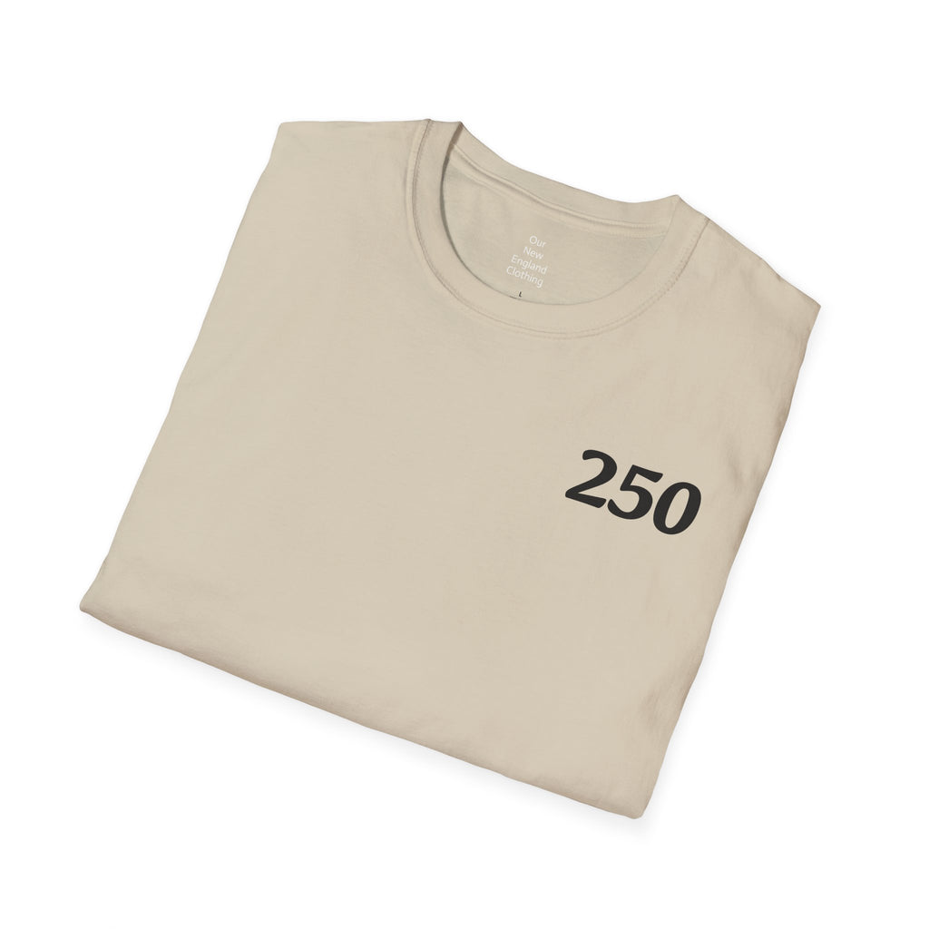 USA 250 Year Celebration Unisex T-Shirt, Patriotic America Anniversary Tee, Independence Day Shirt, US Bicentennial Top, Fourth of July