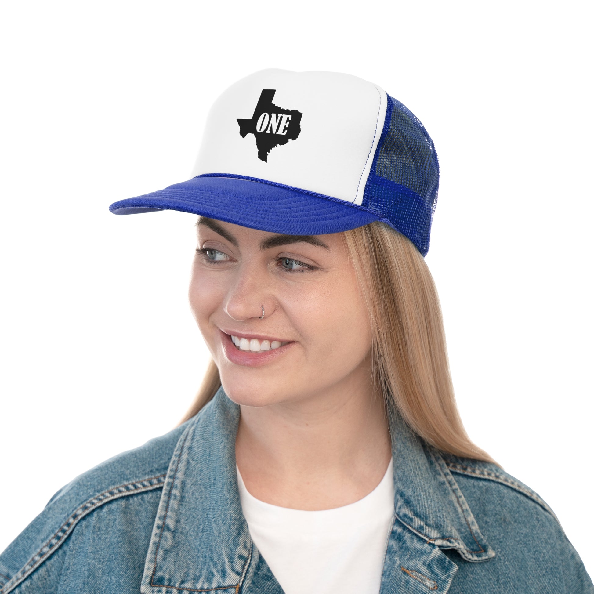Texas Pride Trucker Cap - One, Gift for Texan Fans, Casual Headwear, Western Style Cap, Outdoor Accessories