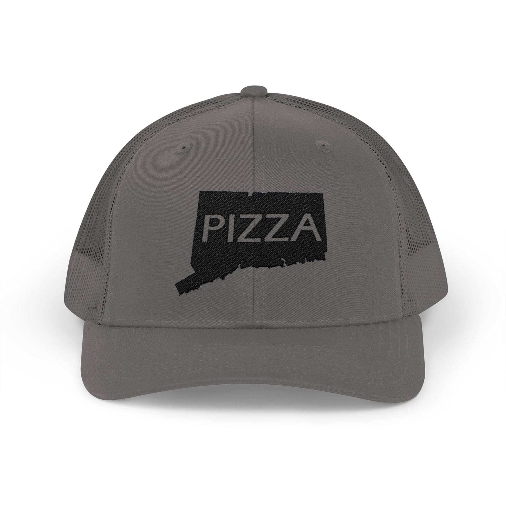 Connecticut Pizza State Snapback Cap - Foodie Gift, Adjustable Hat, Pizza Lover, State Pride, Trucker Hat