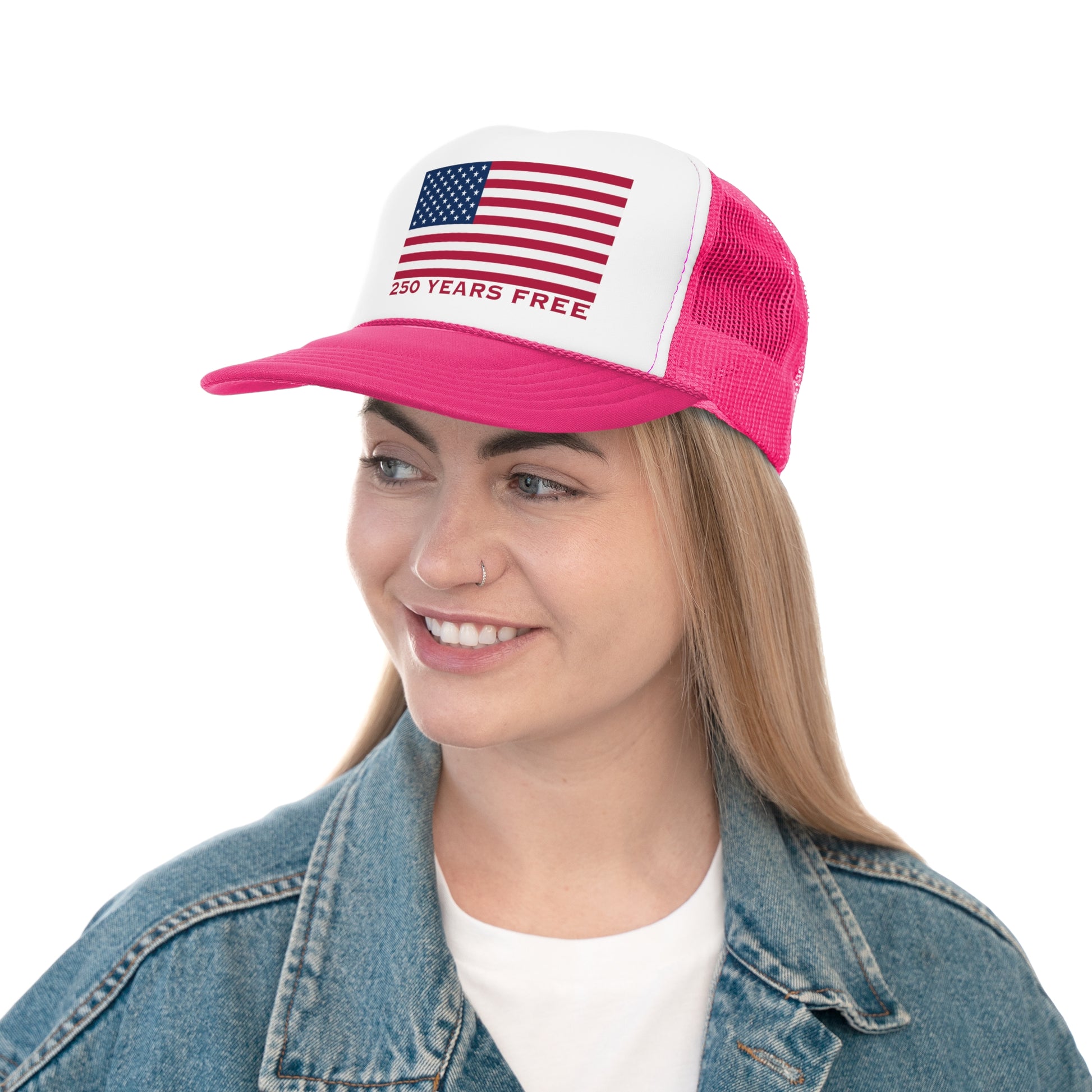 250 Years Free USA Pride Hat, American Patriot Baseball Cap, Independence Day Headwear, Red White Blue Snapback, 4th of July