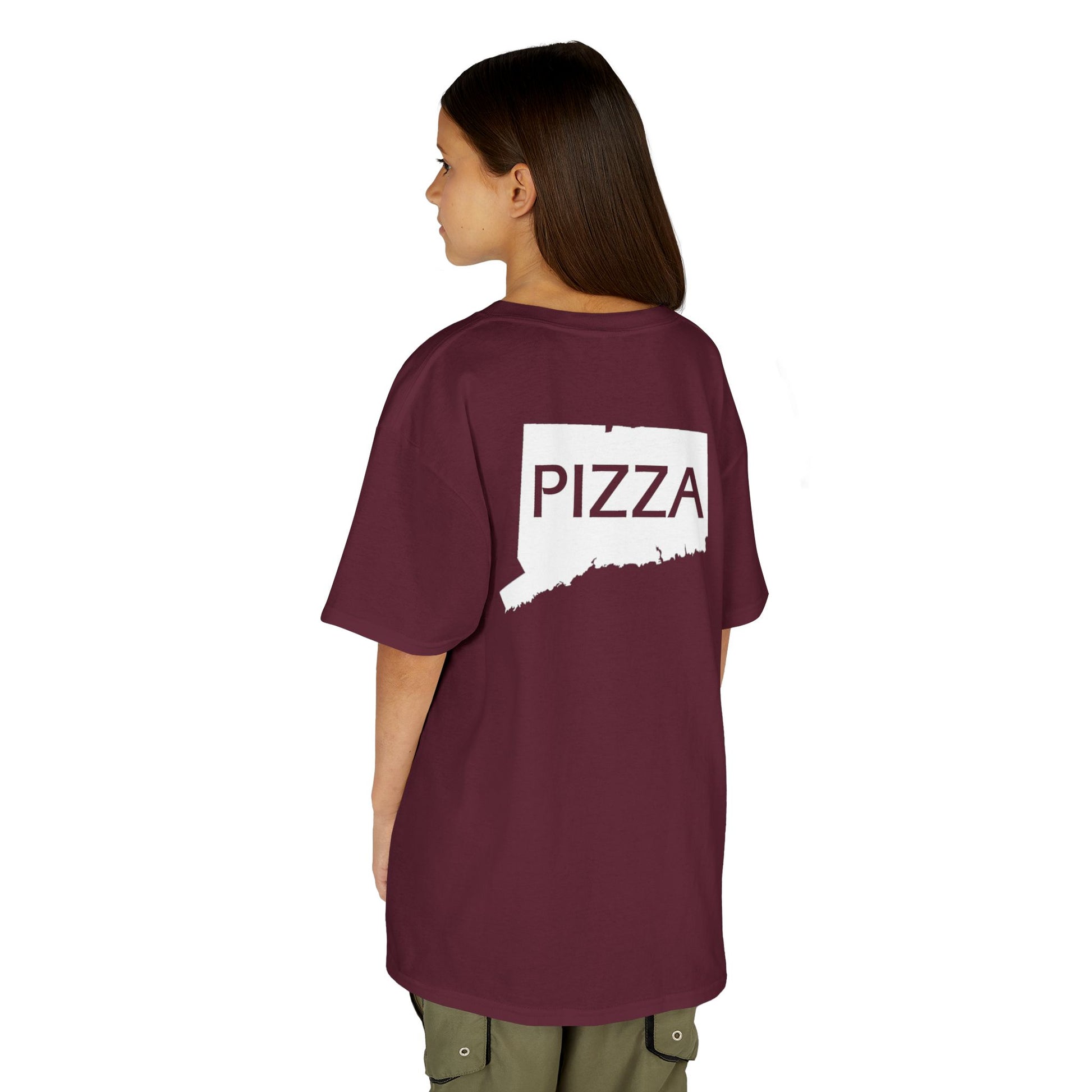 Kids Connecticut Pizza Tee