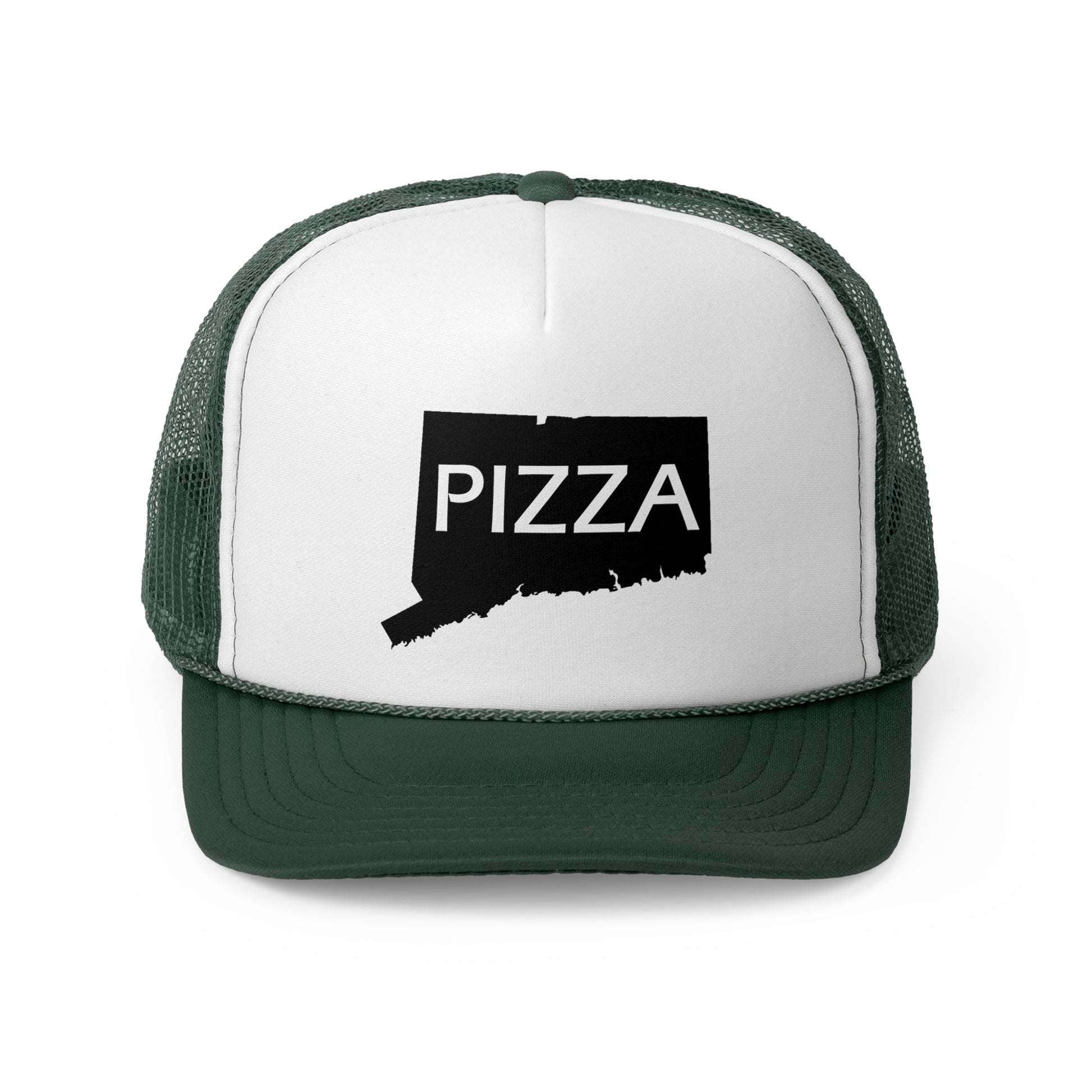 Connecticut Pizza State Trucker Caps - Pizza Lover Hat, CT Foodie Gift, Pizza Party Cap, State Pride Baseball Cap, Food Truck Accessories