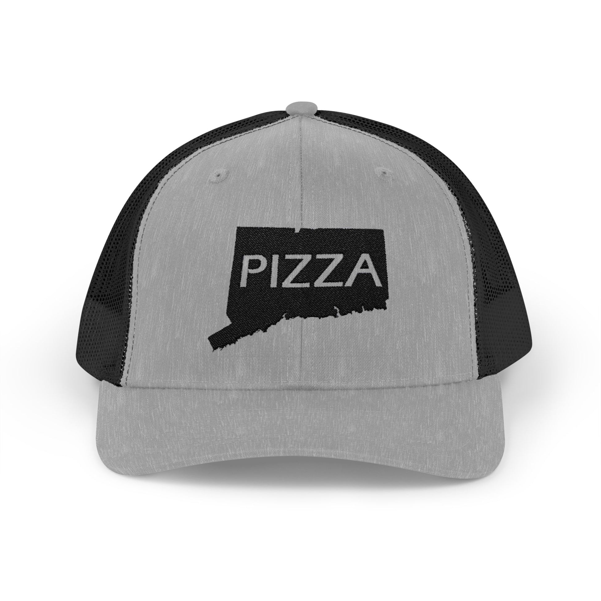 Connecticut Pizza State Snapback Cap - Foodie Gift, Adjustable Hat, Pizza Lover, State Pride, Trucker Hat