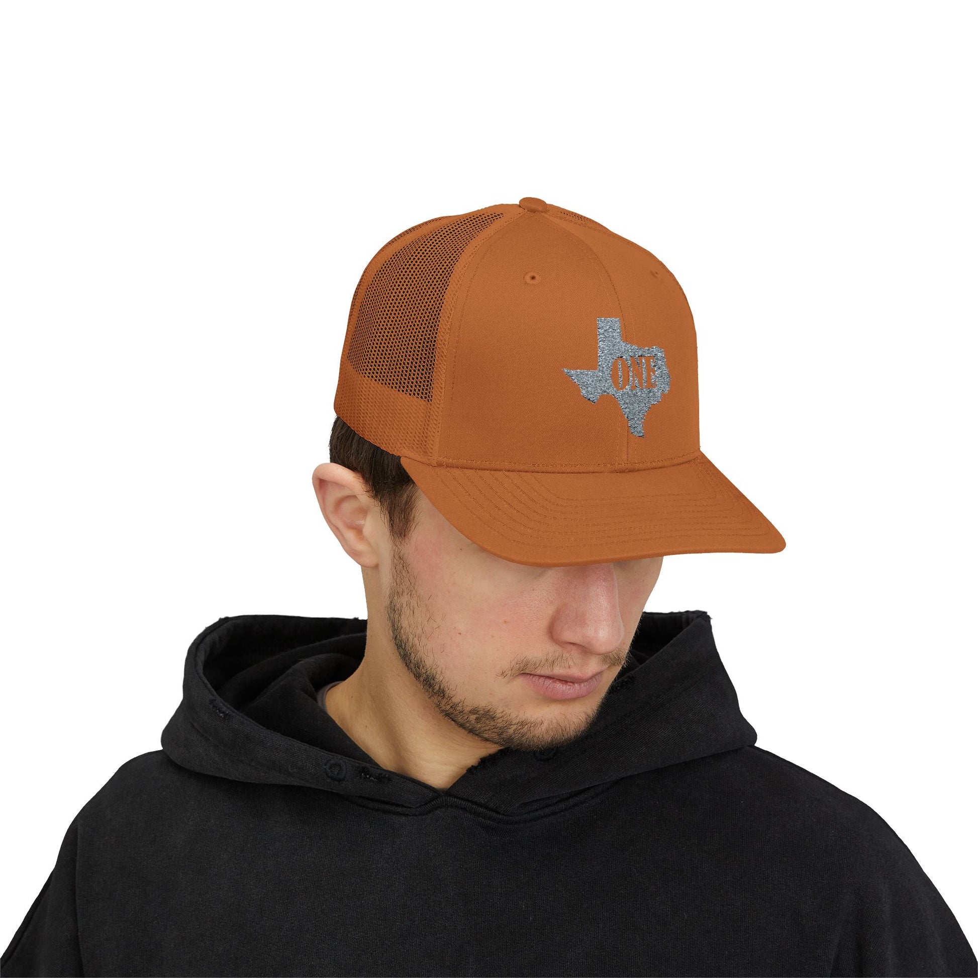 Texas ONE Snapback Trucker Cap, Texas State Hat, Texas Snapback Cap, Snapback Trucker Hat, Texas Accessories