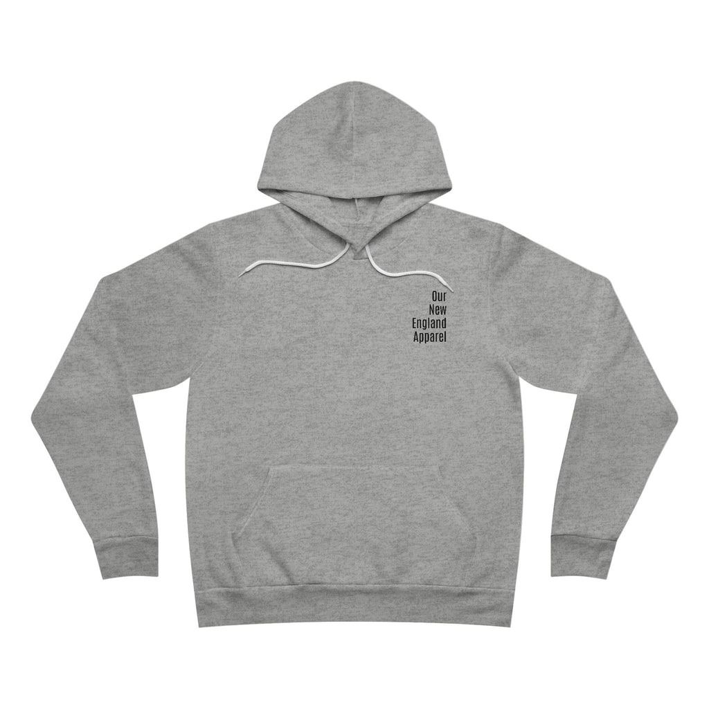 OurNewEnglandApparel Branded Premium Hoodie - Unisex Sweatshirt, Pullover Hooded Sweatshirt Jumper, Cozy Fleece Hoodie, Gender Neutral Top