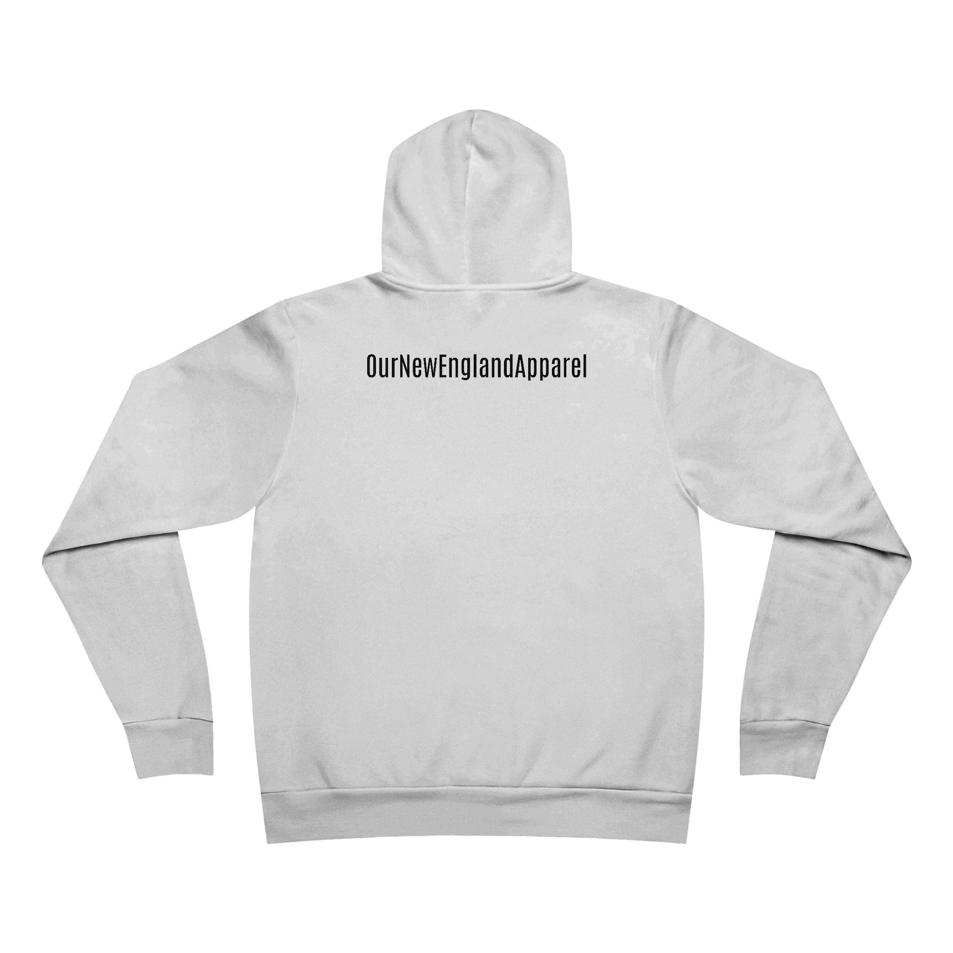 OurNewEnglandApparel Branded Premium Hoodie - Unisex Sweatshirt, Pullover Hooded Sweatshirt Jumper, Cozy Fleece Hoodie, Gender Neutral Top