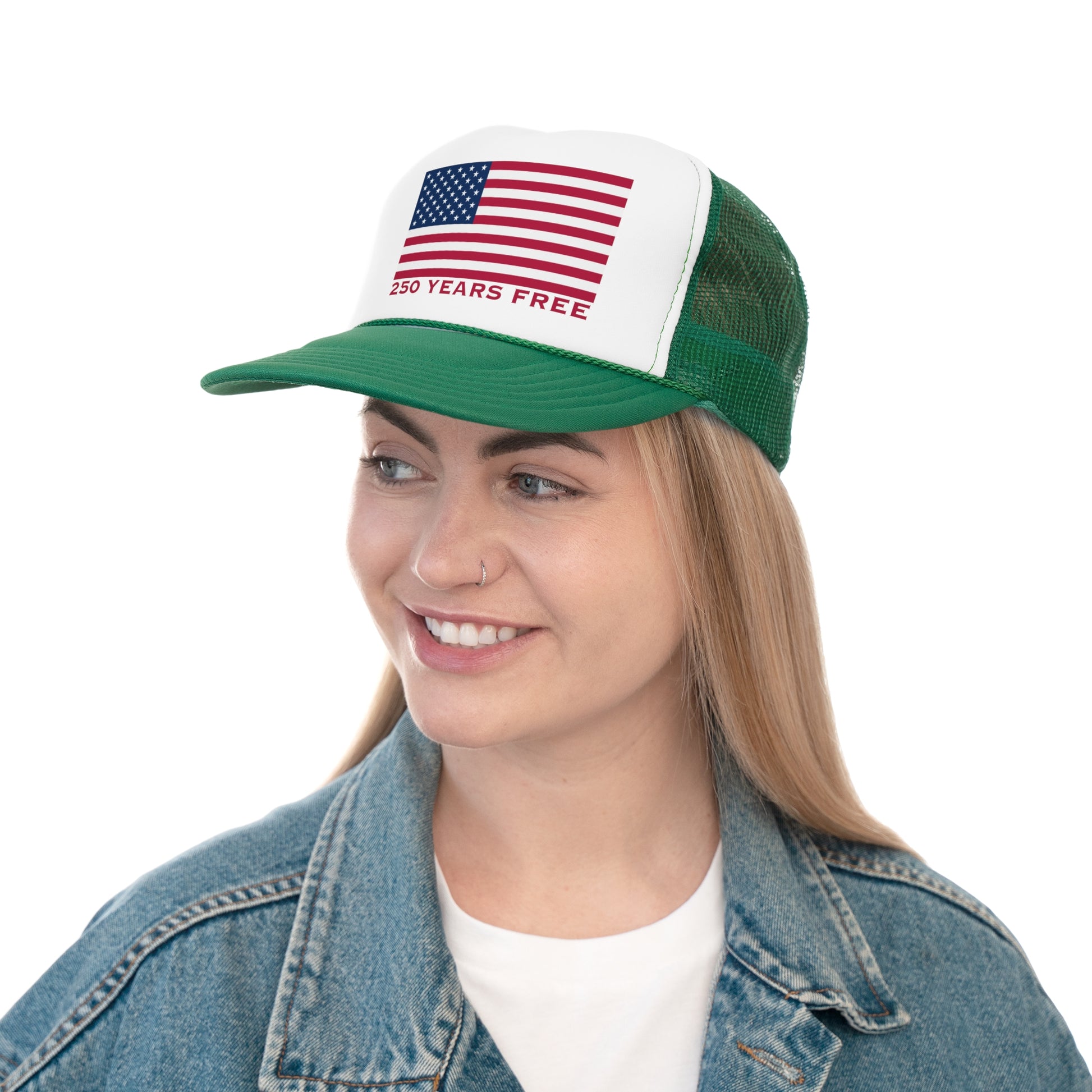 250 Years Free USA Pride Hat, American Patriot Baseball Cap, Independence Day Headwear, Red White Blue Snapback, 4th of July