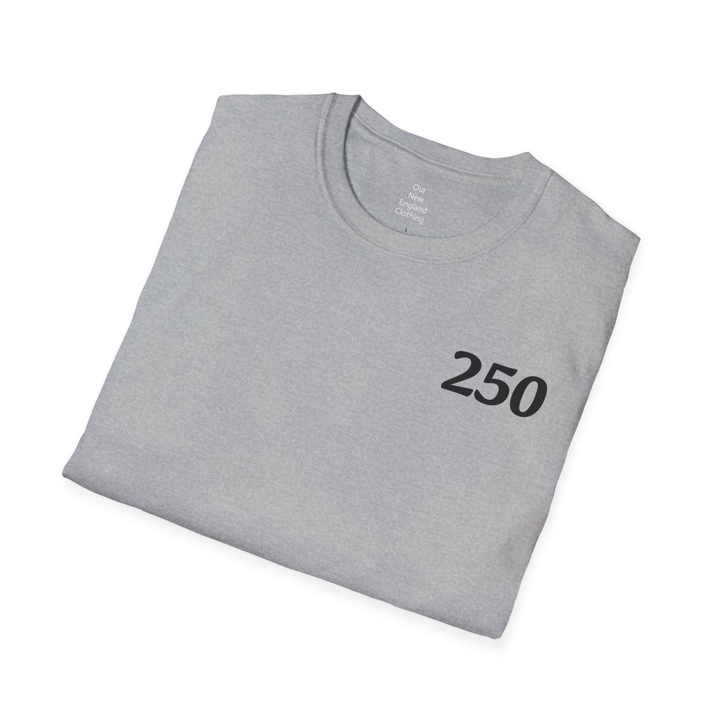 USA 250 Year Celebration Unisex T-Shirt, Patriotic America Anniversary Tee, Independence Day Shirt, US Bicentennial Top, Fourth of July