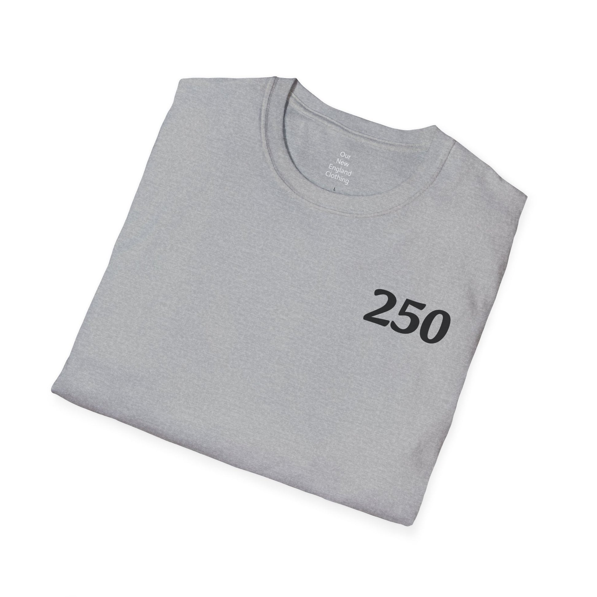 USA 250 Year Celebration Unisex T-Shirt, Patriotic America Anniversary Tee, Independence Day Shirt, US Bicentennial Top, Fourth of July
