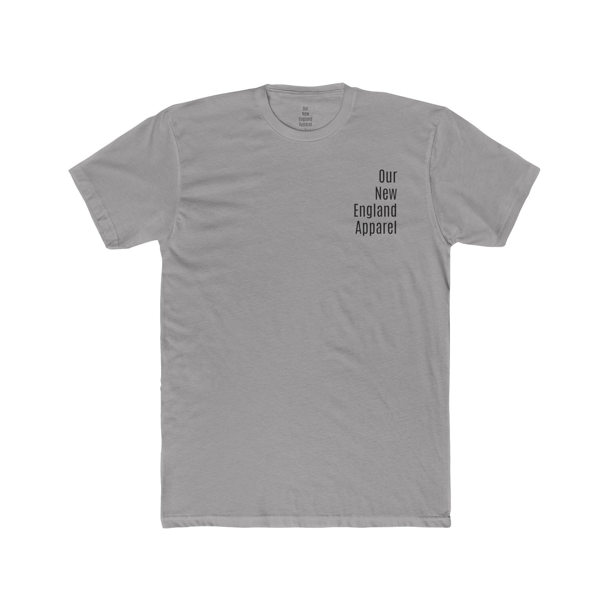 New England Apparel Unisex Tee, Cotton Crew T-Shirt, Premium Top, Classic Fit Shirt, Men Women Fashion Top
