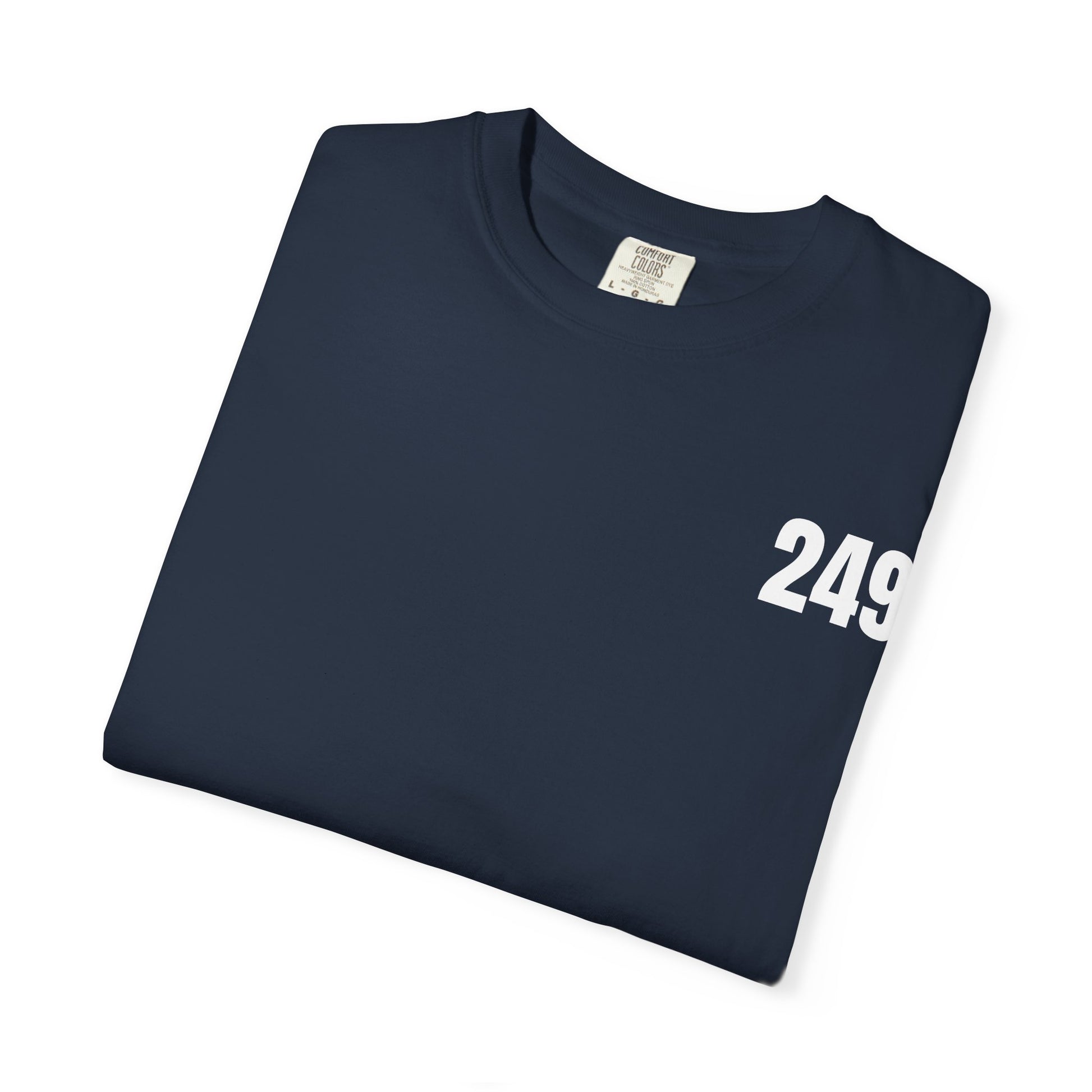 USA 249 Year Unisex Garment-Dyed T-shirt, Patriotic Tee, America Birthday Shirt, Red White Blue, Independence Day Top