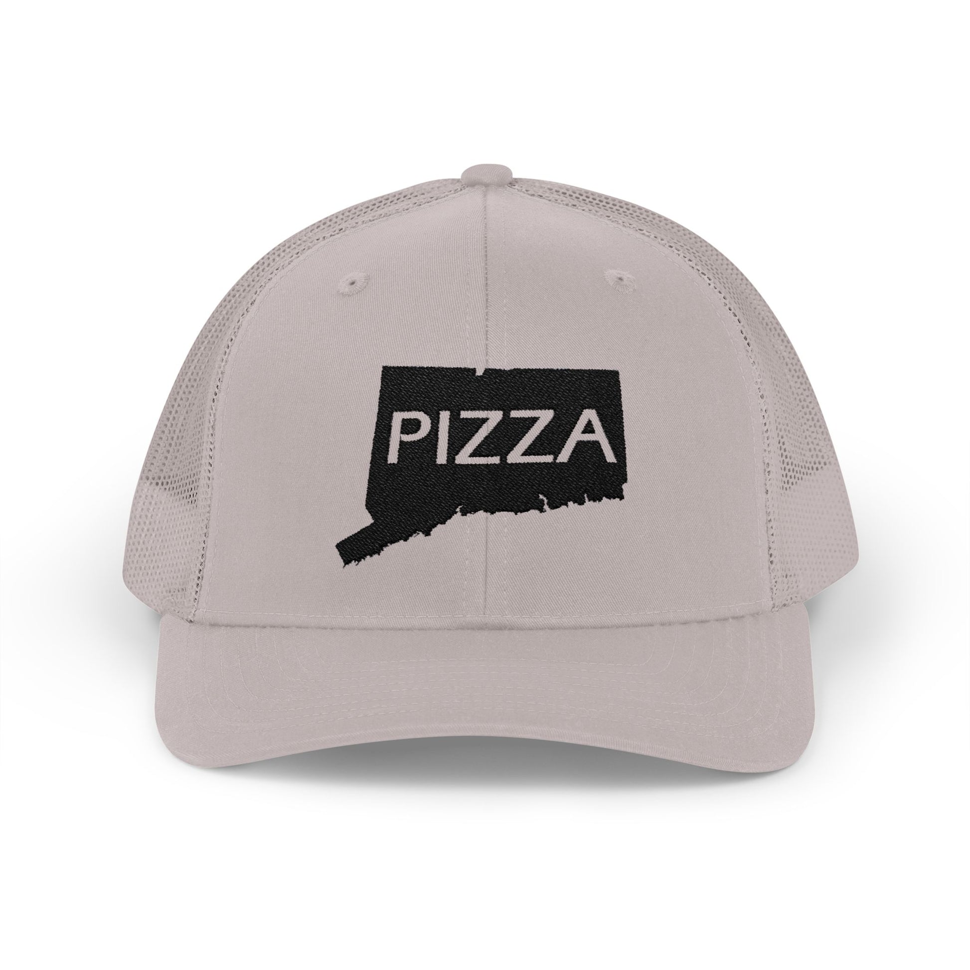 Connecticut Pizza State Snapback Cap - Foodie Gift, Adjustable Hat, Pizza Lover, State Pride, Trucker Hat