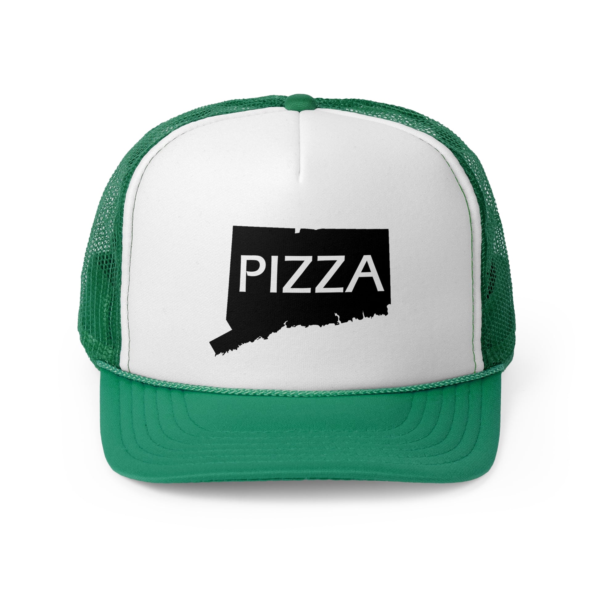 Connecticut Pizza State Trucker Caps - Pizza Lover Hat, CT Foodie Gift, Pizza Party Cap, State Pride Baseball Cap, Food Truck Accessories