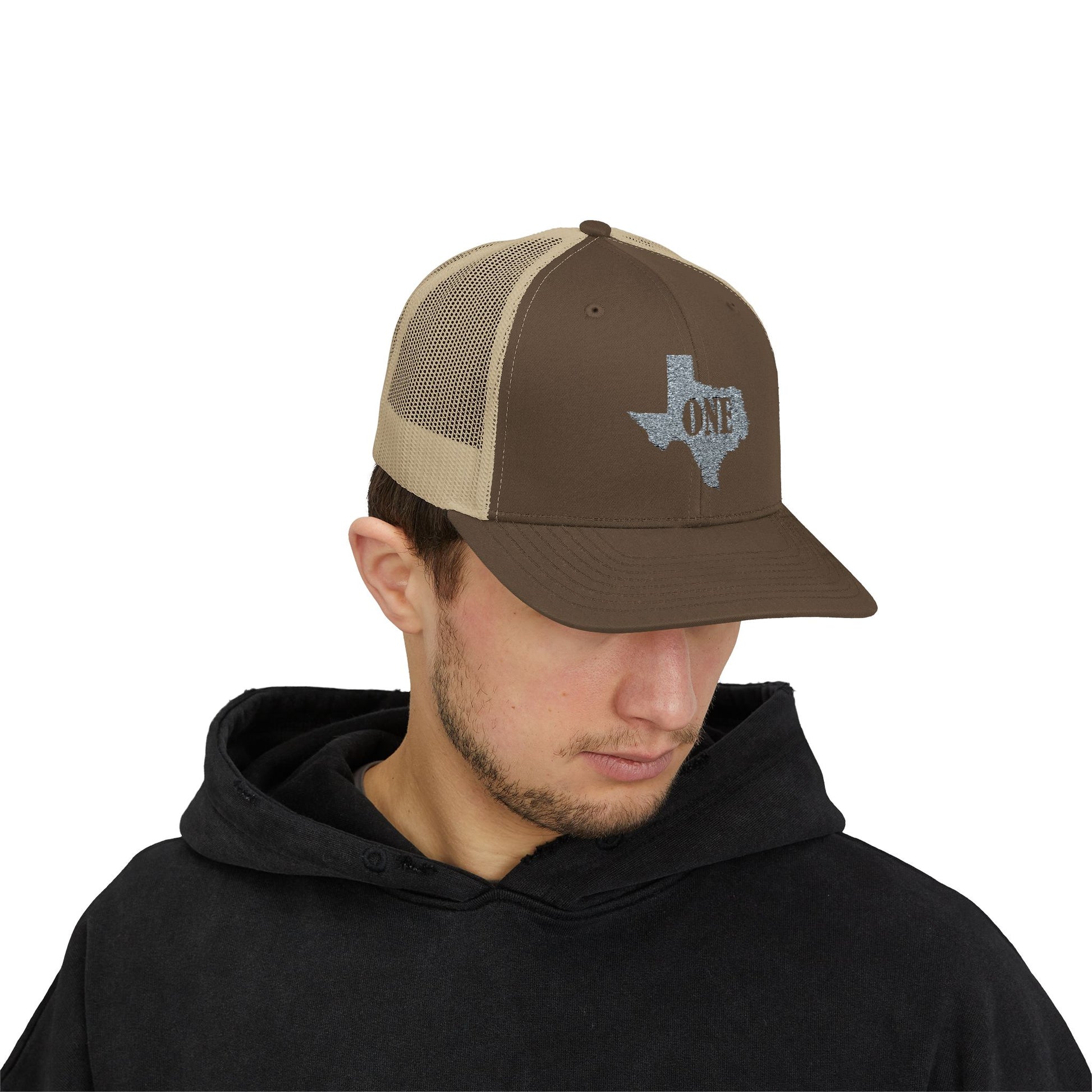 Texas ONE Snapback Trucker Cap, Texas State Hat, Texas Snapback Cap, Snapback Trucker Hat, Texas Accessories