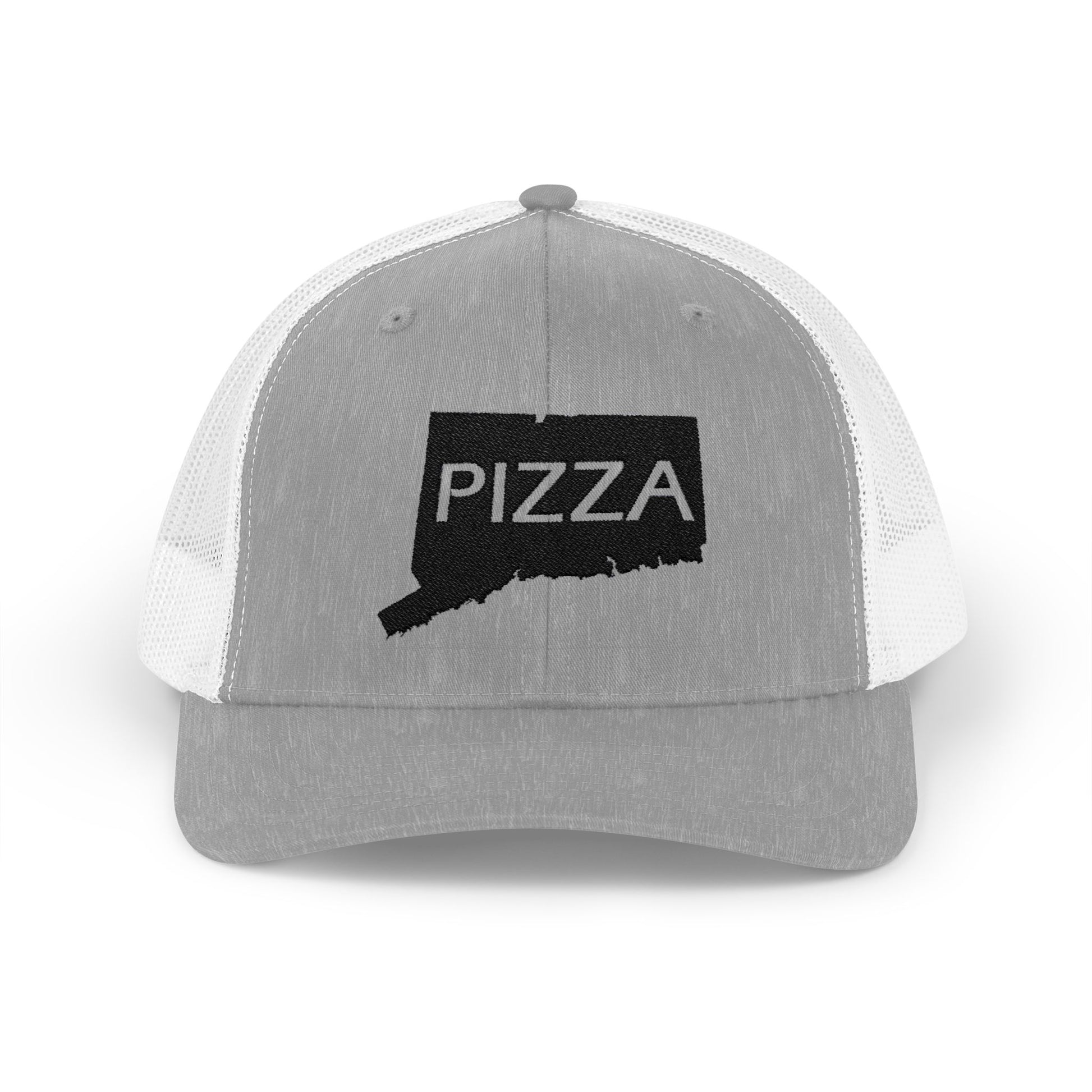 Connecticut Pizza State Snapback Cap - Foodie Gift, Adjustable Hat, Pizza Lover, State Pride, Trucker Hat