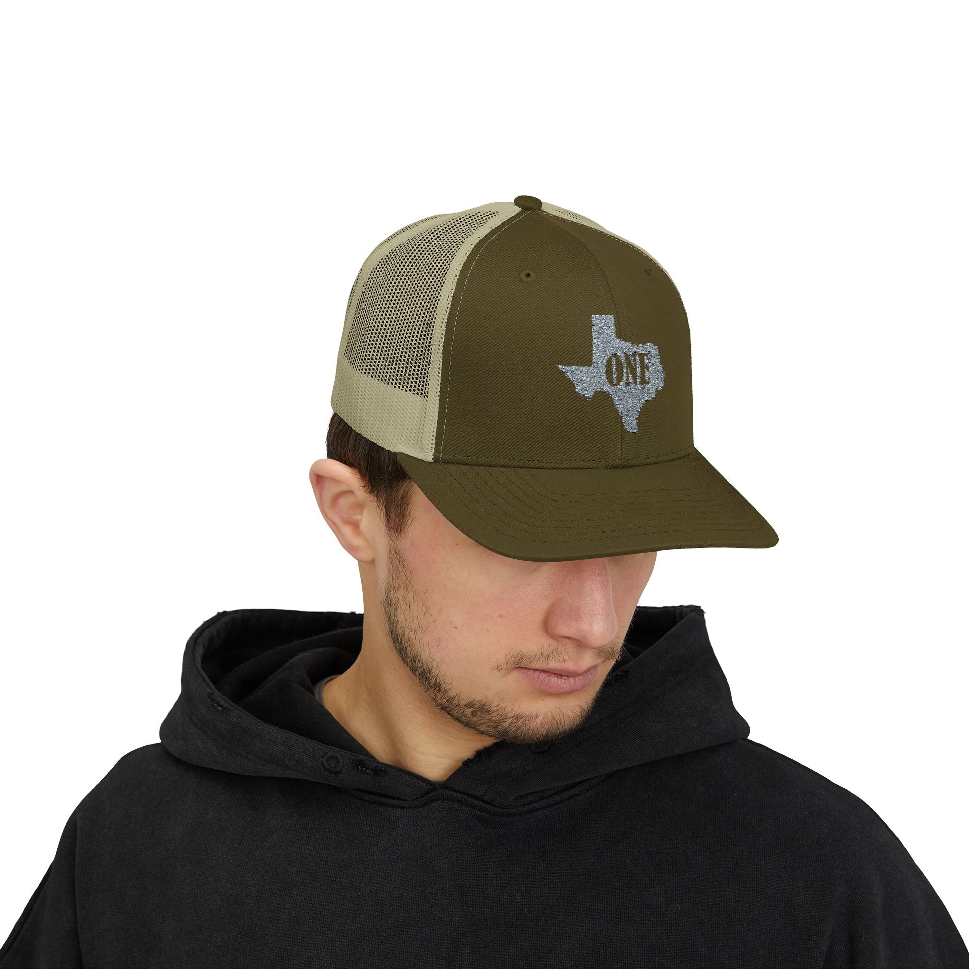 Texas ONE Snapback Trucker Cap, Texas State Hat, Texas Snapback Cap, Snapback Trucker Hat, Texas Accessories
