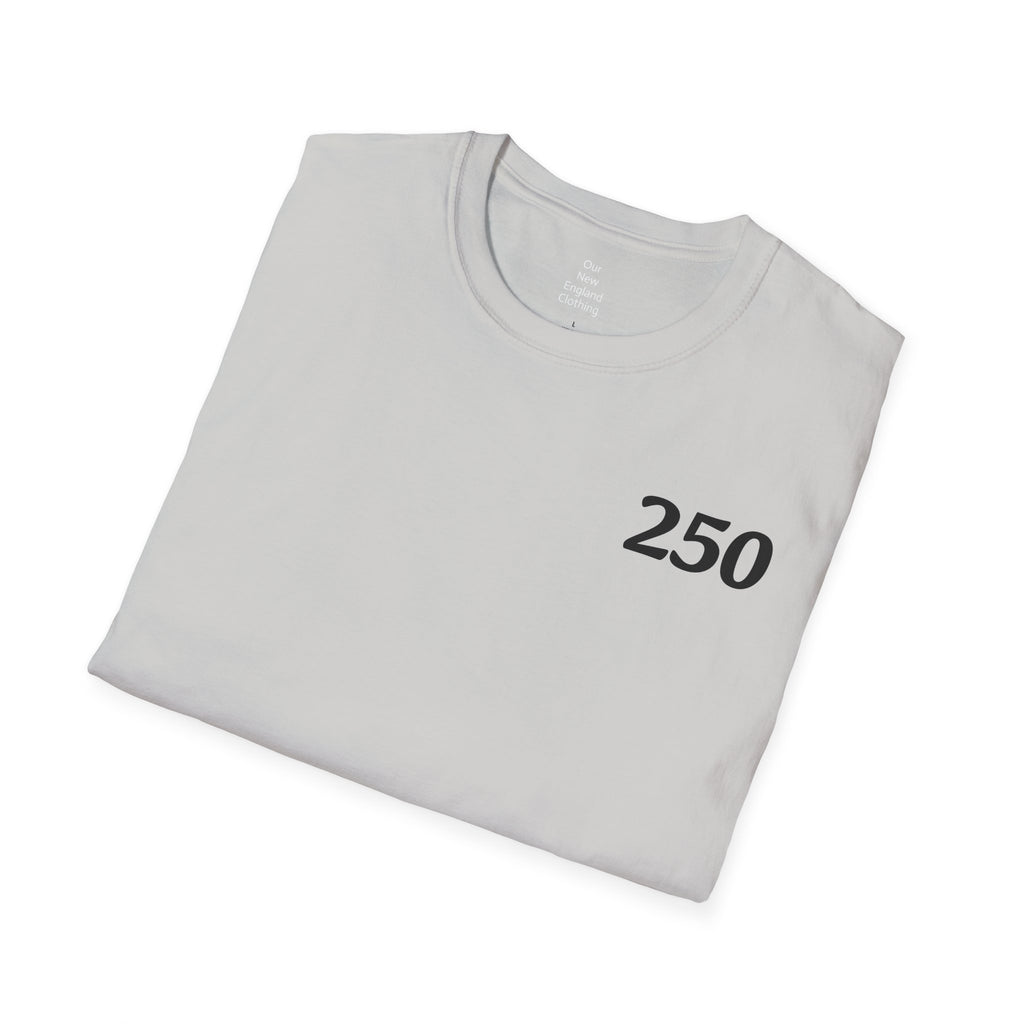 USA 250 Year Celebration Unisex T-Shirt, Patriotic America Anniversary Tee, Independence Day Shirt, US Bicentennial Top, Fourth of July