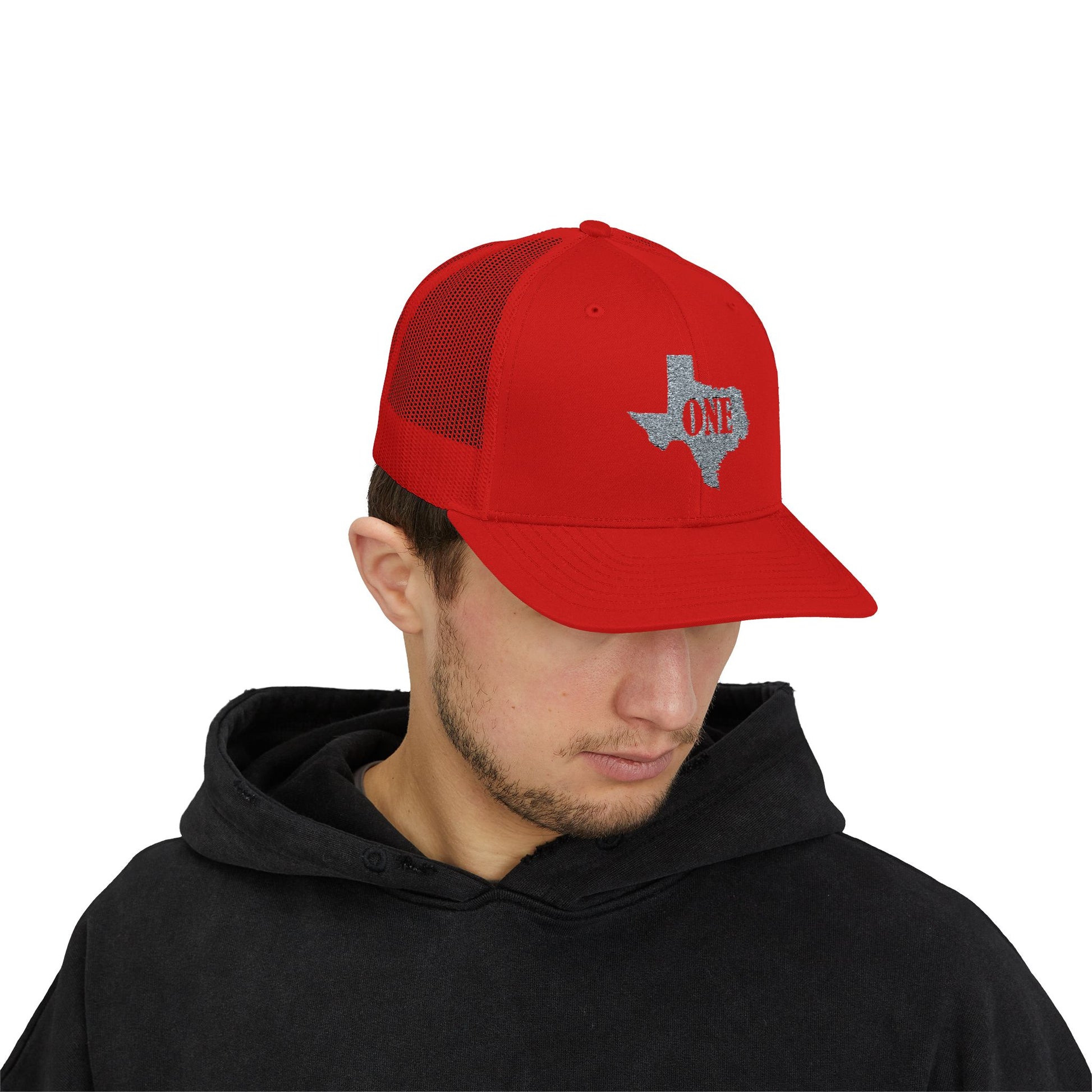 Texas ONE Snapback Trucker Cap, Texas State Hat, Texas Snapback Cap, Snapback Trucker Hat, Texas Accessories